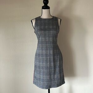 Black and White Plaid Dress, size 2